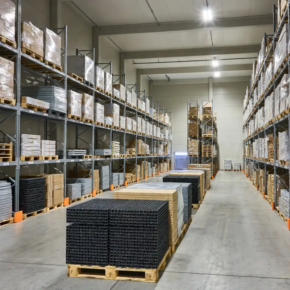 Producci&oacute;n de box para perros en almac&eacute;n 2